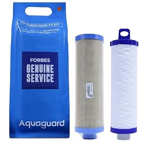 aquaguard classic uv kitgenuine aquaguard cartridge compatible with classic uv advanced chemi block filterlong lasting cartridgefrom eureka forbes