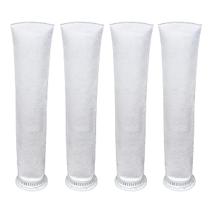 aqualex pokar ro 5 micron sediment water filter bag suitable for 434 dia amp 2034 length aquarium fish tank filter sump felt sock mesh net bag micron bore water filter 4