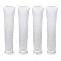 AQUALEX, Pokar RO, 5 Micron Sediment Water Filter Bag Suitable for 4" Dia &amp; 20" Length Aquarium Fish Tank Filter Sump Felt Sock Mesh Net Bag Micron Bore Water Filter… (4)