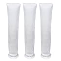 AQUALEX Pokar RO 5 Micron Sediment Water Filter Bag Suitable for 4" Dia & 20" Length Aquarium Fish Tank Filter Sump Felt Sock Mesh Net Bag Micron Bore Water Filter (3 Pieces)
