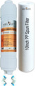 AQUALEX Pokar RO, Classic Gold Inline POST Carbon + PP Spun Filter + 2pcs elbow ( Connector), Suitable for RO water purifier Solid Filter Cartridge