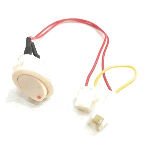 gas geyser onoff switch round shape with geyser wire harness