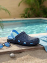 Aqualite Men Lightweight Waterproof Clogs with Comfortable Cushioned Footbed Men Clogs