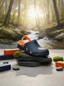 Aqualite Men Lightweight Waterproof Clogs with Comfortable Cushioned Footbed Men Clogs