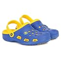 Aqualite Mens Royal Blue &amp; Yellow Clogs UK 10