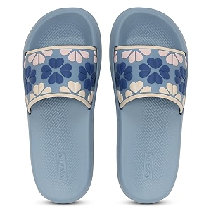 Aqualite Womens Slides Slippers Slip-On Flat