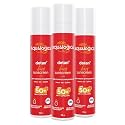 Aqualogica Detan+ Dewy Lightweight Sunscreen with SPF 50+ & PA++++ for UVA/B & Blue Light Protection | Normal, Sensitive & Dry Skin | Tan Removal & No White Cast for Men & Women - 50g| Pack of 3