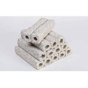 aqua nature ceramic bio filter far-infrared bacteria house biological bacteria nitrification filter media for freshwater amp saltwater pack of 5pcs square grey thick nx-0914 cm x 35 cm