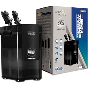 aquanature tranquil flow professional external canister filters spare parts tranquil flow - 250 ultra power canister filtersuitable for 250l aquarium -pump output 840 lh