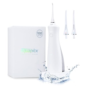 oral irrigator portable water flosser aq-230 200ml tank  pulsations 1400 pulsesminute  3 cleaning mode