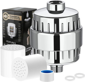 aquapine shower  tap filter for hardwater 15 stage water softener for bathroom  kitchen tap mount water filter