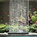 Aquarium Air Bubble Bar, Weighted Nano Mist Bubble Wall, Wider Clog-Resistant Design High Dissolved Oxygen Diffuser for Freshwater, Saltwater, Pond, Hydroponics