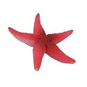 Aquarium Artificial Starfish Silicone Coral Ornament Fish Tank Landscape Decoration - Red