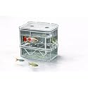 Aquarium Breeding Box, Single Layer Fish Tank Isolation Box with Divider, Clear Acrylic (Small)
