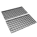 Aquarium Fish Tank Bottom Isolation 4 Pcs, Plastic Egg Crate