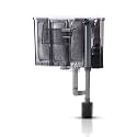 DaToo Aquarium Hang On Filter Small Fish Tank Hanging Filter Power Waterfall Filtration System for 20 to 30 Gallon Aquariums