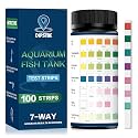 Aquarium Test Strips,7-Way Freshwater Saltwater Fish Tank Pond Test(100ct)