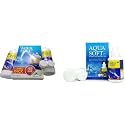 Aquasoft Multipurpose Solution for Soft Contact Lenses 360+360 Combo Pack &amp; Aqua Soft Sensitive Eyes Multi Purpose Lens Solution (60 ml) COMBO