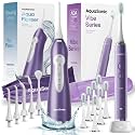 Aquasonic Vibe Series and Aqua Flosser Bundle (Satin Violet)