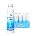 Aquastar Natural Spring Water - 12 Pack (16 fl oz) in Eco-Friendly Aluminum Bottles | Pure & Refreshing Spring Water