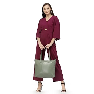 aquatan tote bag for women and girls  spacious sturdy handbag with zip compartment for collegeoffice travel amp everyday  reusable lightweight amp stylish shoulder handbag for women