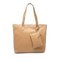 Aquatan Tote Bag for Women and Girls | Spacious, Sturdy Handbag with Zip Compartment for College,Office, Travel &amp; Everyday | Reusable, Lightweight &amp; Stylish Shoulder Handbag for Women