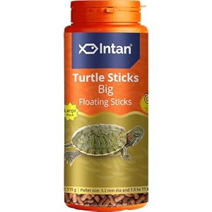 aquatic intan arowana sticks fish food  small floating stick for arowana fish  jumbo pack 400 gram each pellet size 2 mm dia and 6 mm length pack of 1 pack of 3