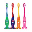 aquawhite Junior Smiley Toothbrush, Soft Bristles, Pack of 12