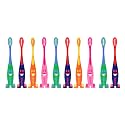 aquawhite Junior Smiley Toothbrush, Soft Bristles, Pack of 12