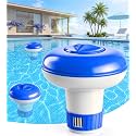 AquClor Pool Chlorine Floater, Small Floating Chlorine Dispenser for Pool
