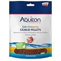 Aqueon 06187 Cichlid Color Enhancing Pellets, 4-1/2-Ounce, All Life Stages, fish
