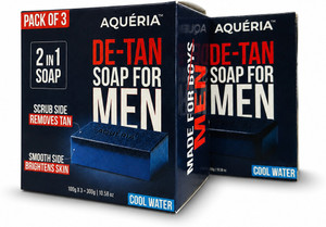 Aqueria De-Tan Brightening 2-in-1 Bath Soap