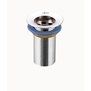 aquieen pop-up waste coupling  premium brass drain stopper for basins classic 534