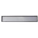 Aquieen SS 304 Tile/Marble Insert Shower Channel Water Drainer for Bathroom with Anti-Foul Cockroach Trap (Side Hole, 36")
