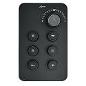 Aquieen Thermostatic Diverter with Push Button &amp; Flow Control (Matt Black, 6 Way)