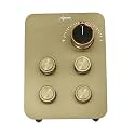 Aquieen Thermostatic Diverter with Push Button &amp; Flow Control (Brushed Gold, 4 Way)