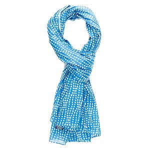 aqva printed cotton scarf for women lightweight soft scarves stoles for summer amp winter size 43 x 75 inches