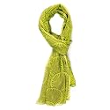 AQVA Printed Cotton Scarf for Women, Lightweight Soft Scarves Stoles for Summer &amp; Winter (Size: 43 X 75 Inches)