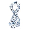 AQVA Printed Cotton Scarf for Women, Lightweight Soft Scarves Stoles for Summer &amp; Winter (Size: 43 X 75 Inches)
