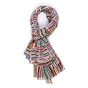 AQVA Printed Cotton Scarf for Women, Lightweight Soft Scarves Stoles for Summer &amp; Winter (Size: 43 X 75 Inches)