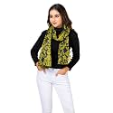 AQVA Printed Cotton Scarf for Women, Lightweight Soft Scarves Stoles for Summer &amp; Winter (Size: 43 X 75 Inches)