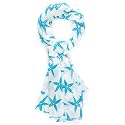 AQVA Printed Cotton Scarf for Women, Lightweight Soft Scarves Stoles for Summer &amp; Winter (Size: 43 X 75 Inches)