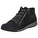 ara ROM, Womens Hi-Top, Black Blue Midnight 21, 4.5 UK