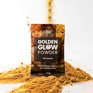 araah skin miracles araah skin miracle golden glow powder - natural toner for acne scars pigmentation amp skin rejuvenation with avarampoo nutmeg amp wild turmeric - 50g