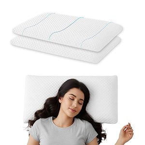 araami Contour Memory Foam Pillow Set of