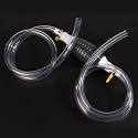 Fuel Transfer Pump High Flow Siphon Hand Pump Portable Manual Car Fuel Transfer Pump for Gas Gasoline Petrol Diesel Oil Liquid Water Fish Tank with 2M Syphon Hose