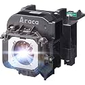 Araca ET-LAEF100 Projector Lamp with Housing for Panasonic PT-FW530 PT-EZ590 PT-EZ590U PT-EZ590L PT-EW650U PT-EW650 PT-EW650L PT-EX620 PT-EX520 PT-EW550 PT-FZ570 PT-FX500 Replacement Projector Lamp