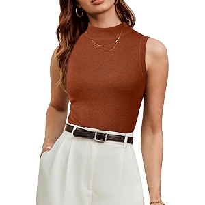 ArachCloz Womens Wool Blend Mock Neck Fall