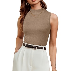 ArachCloz Womens Wool Blend Mock Neck Fall