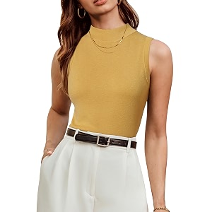 ArachCloz Womens Wool Blend Mock Neck Fall